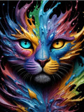 Katze 5d Diy Diamond Painting Diamant Malerei Set FL9396