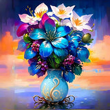 Blume 5d Diy Diamond Painting Diamant Malerei Set FL9562