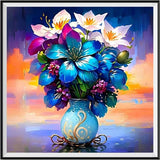 Blume 5d Diy Diamond Painting Diamant Malerei Set FL9562