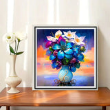 Blume 5d Diy Diamond Painting Diamant Malerei Set FL9562