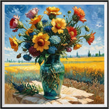 Blume 5d Diy Diamond Painting Diamant Malerei Set FL9564