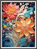 Blume 5d Diy Diamond Painting Diamant Malerei Set FL9668