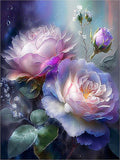 Blume 5d Diy Diamond Painting Diamant Malerei Set FL9700