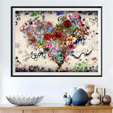 Herz 5d Diy Diamond Painting Diamant Malerei Set VM20044