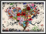 Herz 5d Diy Diamond Painting Diamant Malerei Set VM20044