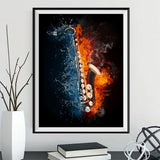 Musik 5d Diy Diamond Painting Diamant Malerei Set IT120981937