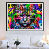 Katze 5d Diy Diamond Painting Diamant Malerei Set IT1226476839