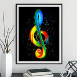 Musik 5d Diy Diamond Painting Diamant Malerei Set IT1254241350
