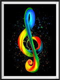 Musik 5d Diy Diamond Painting Diamant Malerei Set IT1254241350