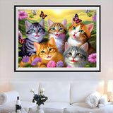 Katze 5d Diy Diamond Painting Diamant Malerei Set MJ1052