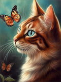 Katze 5d Diy Diamond Painting Diamant Malerei Set MJ1096