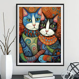 Katze 5d Diy Diamond Painting Diamant Malerei Set MJ1166