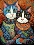 Katze 5d Diy Diamond Painting Diamant Malerei Set MJ1166