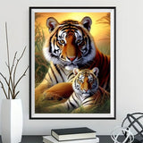 Tiger 5d Diy Diamond Painting Diamant Malerei Set MJ1271