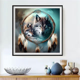 Wolf 5d Diy Diamond Painting Diamant Malerei Set MJ1408