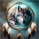 Wolf 5d Diy Diamond Painting Diamant Malerei Set MJ1408