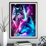 Wolf 5d Diy Diamond Painting Diamant Malerei Set MJ1436