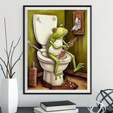 Frosch 5d Diy Diamond Painting Diamant Malerei Set MJ1928