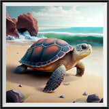 Schildkröte 5d Diy Diamond Painting Diamant Malerei Set MJ1977