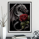 Drachen 5d Diy Diamond Painting Diamant Malerei Set MJ2122