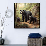 Bär 5d Diy Diamond Painting Diamant Malerei Set MJ2167