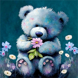 Bär 5d Diy Diamond Painting Diamant Malerei Set MJ2176
