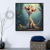 Giraffe 5d Diy Diamond Painting Diamant Malerei Set MJ2210