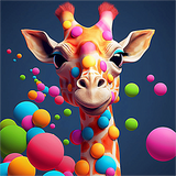 Giraffe 5d Diy Diamond Painting Diamant Malerei Set MJ2213