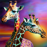 Giraffe 5d Diy Diamond Painting Diamant Malerei Set MJ2215