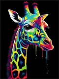 Giraffe 5d Diy Diamond Painting Diamant Malerei Set MJ2229