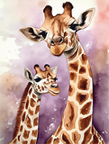 Giraffe 5d Diy Diamond Painting Diamant Malerei Set MJ2232