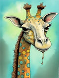Giraffe 5d Diy Diamond Painting Diamant Malerei Set MJ2234
