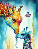 Giraffe 5d Diy Diamond Painting Diamant Malerei Set MJ2240