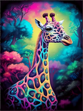 Giraffe 5d Diy Diamond Painting Diamant Malerei Set MJ2244