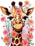 Giraffe 5d Diy Diamond Painting Diamant Malerei Set MJ2251
