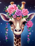 Giraffe 5d Diy Diamond Painting Diamant Malerei Set MJ2253