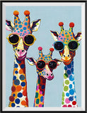 Giraffe 5d Diy Diamond Painting Diamant Malerei Set MJ2256