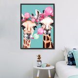 Giraffe 5d Diy Diamond Painting Diamant Malerei Set MJ2257