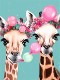 Giraffe 5d Diy Diamond Painting Diamant Malerei Set MJ2257