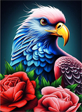 Adler 5d Diy Diamond Painting Diamant Malerei Set MJ2288