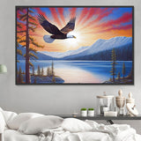 Adler 5d Diy Diamond Painting Diamant Malerei Set MJ2299