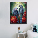 Papagei 5d Diy Diamond Painting Diamant Malerei Set MJ2317