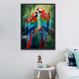 Papagei 5d Diy Diamond Painting Diamant Malerei Set MJ2318