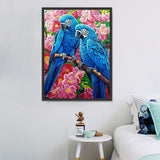 Papagei 5d Diy Diamond Painting Diamant Malerei Set MJ2326