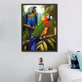 Papagei 5d Diy Diamond Painting Diamant Malerei Set MJ2328