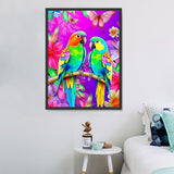Papagei 5d Diy Diamond Painting Diamant Malerei Set MJ2331
