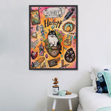 Muster 5d Diy Diamond Painting Diamant Malerei Set MJ2358