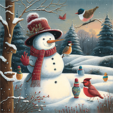 Weihnachten 5d Diy Diamond Painting Diamant Malerei Set MJ2389