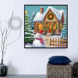 Weihnachten 5d Diy Diamond Painting Diamant Malerei Set MJ2390