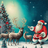 Weihnachten 5d Diy Diamond Painting Diamant Malerei Set MJ2394